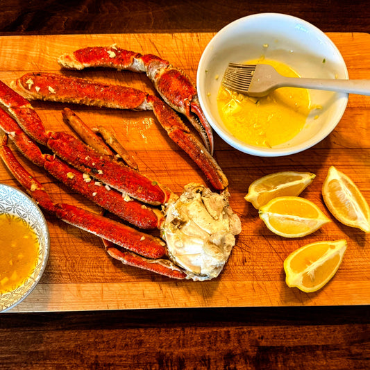 Easy Baked Alaskan Snow Crab
