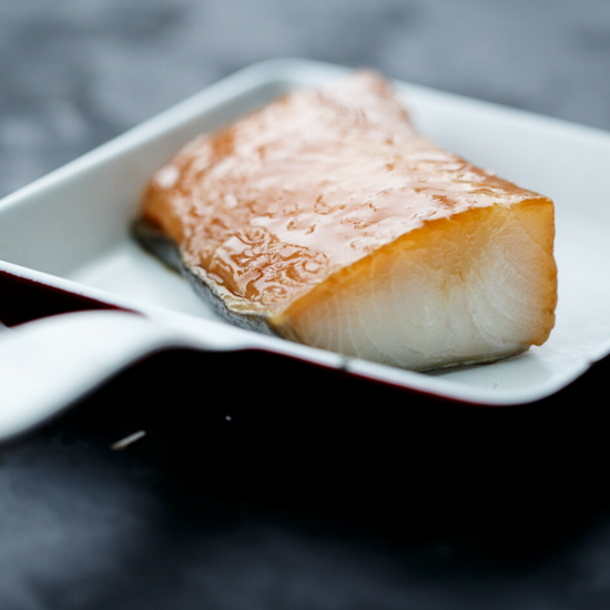 Halibut detail shot